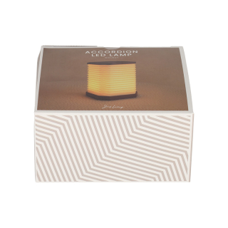 JENS Living Accordeon LED Lamp Walnoot 25591 5