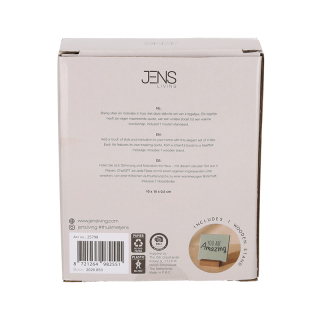 JENS Living Complimenten Tegels met Standaard set van 4 25798 4