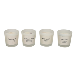 JENS Living Edelsteen Geurkaarsen Zand set van 4 25900 2 JENS Living Edelsteen Geurkaarsen Zand set van 4 25900 2
