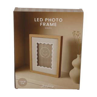 JENS Living LED Fotolijst Waves 13X18CM 25601 3 JENS Living LED Fotolijst Waves 13X18CM 25601 3