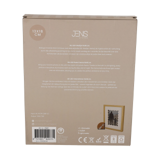JENS Living LED Fotolijst Waves 13X18CM 25601 4 JENS Living LED Fotolijst Waves 13X18CM 25601 4