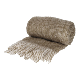 JENS Living Mohair Plaid Jess Taupe 25697 2