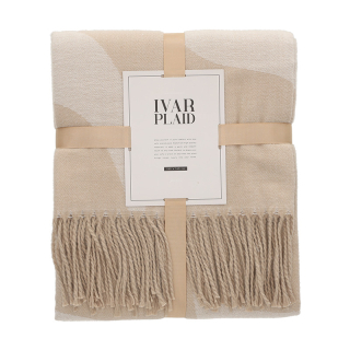 JENS Living Plaid Ivar Beige 25771 1