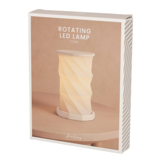 JENS Living Roterende LED Lamp Steengrijs 25592 4 JENS Living Roterende LED Lamp Steengrijs 25592 4