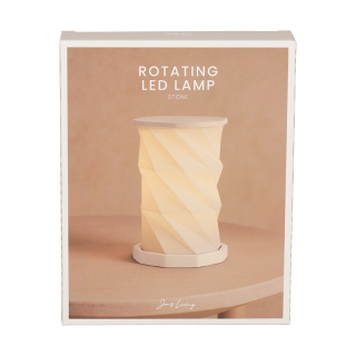 JENS Living Roterende LED Lamp Steengrijs 25592 5 JENS Living Roterende LED Lamp Steengrijs 25592 5