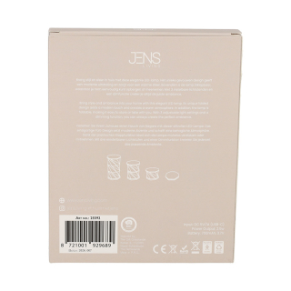 JENS Living Roterende LED Lamp Steengrijs 25592 6 JENS Living Roterende LED Lamp Steengrijs 25592 6