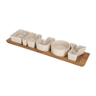 JENS Living Serveerset ENJOY Steengrijs 25758 1