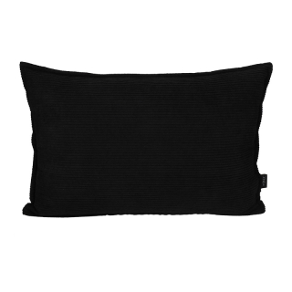 JENS Living Warmtekussen RPET 60x40 Ribbel Zwart 25811 1