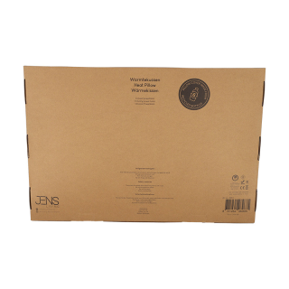 JENS Living Warmtekussen RPET 60x40 Ribbel Zwart 25811 5