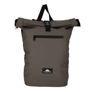 KROSSLAND Dull PU Fiets Rugtas Taupe 96005 2