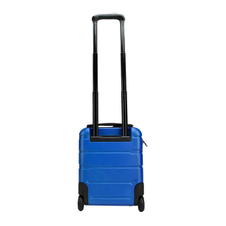 Kleine trolley handbagage 24L Blauw 8782 achterkant