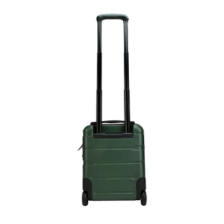 Kleine trolley handbagage 24L Groen 8782 achterkant