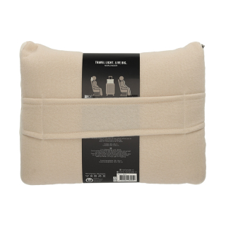 Norlander 2 in 1 Reis Kussen Deken Beige 29073 2 Norlander 2 in 1 Reis Kussen Deken Beige 29073 2