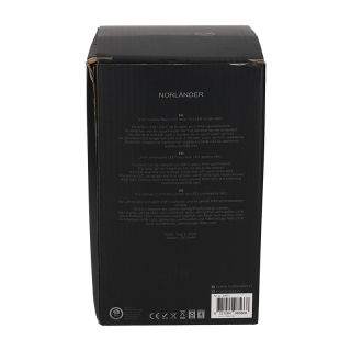 Norlander 2 in 1 Uitschuifbare LED Lamp Slinger Zwart 29077 8