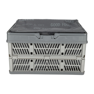 Norlander Boodschappenkrat Koeltas Antraciet 29036 2