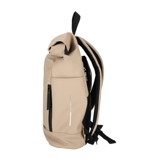 Norlander Dull PU Fiets Rugtas Eco Lining Taupe 29045 3 Norlander Dull PU Fiets Rugtas Eco Lining Taupe 29045 3