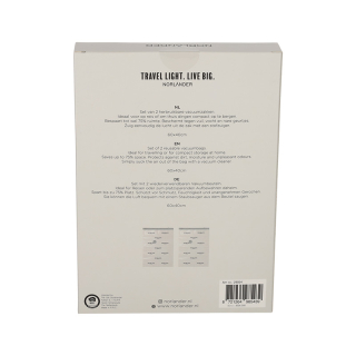 Norlander Vacuuemzakken 60x40cm set van 2 29054 4 Norlander Vacuuemzakken 60x40cm set van 2 29054 4