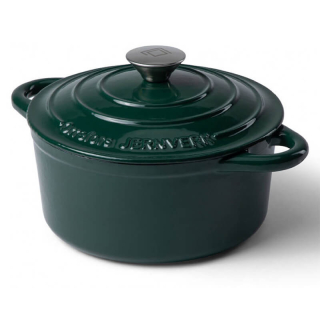 Orrefors jernverk grote geemailleerde braadpan 5l groen Orrefors jernverk grote geemailleerde braadpan 5l groen