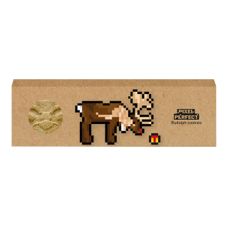 Pixel perfect Rudolph cookies 9715