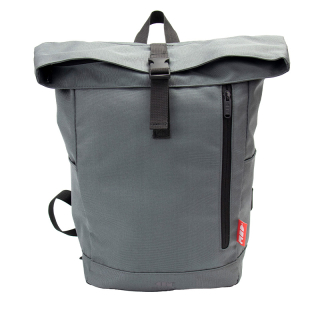 RB Basic Rolltop Rugtas RPET Grijs 1 RB Basic Rolltop Rugtas RPET Grijs 1