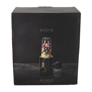 ROQUET Blender Roots Zwart 41021 8 ROQUET Blender Roots Zwart 41021 8