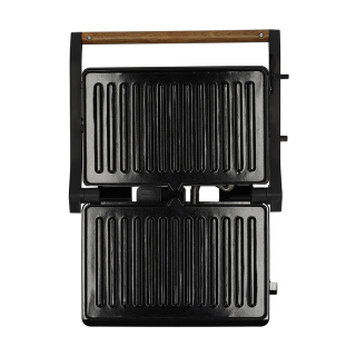 ROQUET Contactgrill Roots Zwart 41012 5 ROQUET Contactgrill Roots Zwart 41012 5