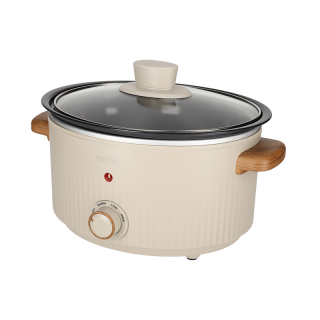ROQUET Slowcooker 3L Roots Zand 41007 ROQUET Slowcooker 3L Roots Zand 41007