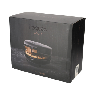 ROQUET Wafelijzer Roots Zwart 41010 4 ROQUET Wafelijzer Roots Zwart 41010 4