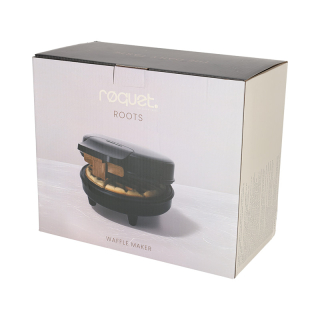 ROQUET Wafelijzer Roots Zwart 41010 6 ROQUET Wafelijzer Roots Zwart 41010 6