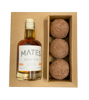 Relatiegeschenk Mates Rum Chocoladeballen 3