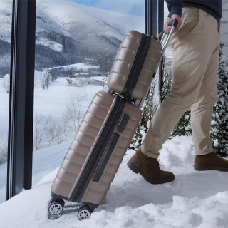 SetTrolley Beatycase Champagne