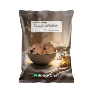 SnackChat Mini Speculaasjes Roomboter 37607 SnackChat Mini Speculaasjes Roomboter 37607