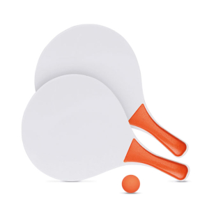 Strandspel Tennisset Beach Tennis Oranje it1911 10