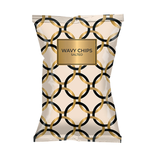 Style de Luxe Ribbelchips Zout 92736