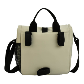 Travel Lunch Tas Off White Achterzijde