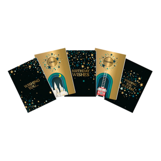 Wish Upon A Star Luxe Wenskaartenset 5 Stuks 98750