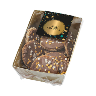 Wish Upon A Star Mini Stroopwafels Melkchocolade Sterretjes Topping 16627