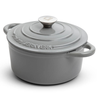 orrefors jernverk geemailleerde braadpan 28l lichtgrijs orrefors jernverk geemailleerde braadpan 28l lichtgrijs