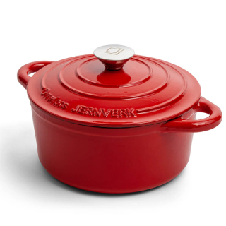 orrefors jernverk geemailleerde braadpan 28l rood orrefors jernverk geemailleerde braadpan 28l rood